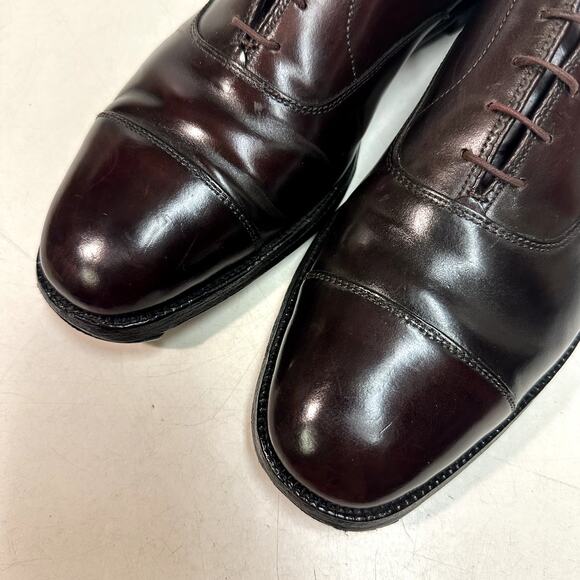 NEW HEELS Alden 782 Cap Toe Oxford Bal Color 8 Shell Cordovan Made in USA 9.5 - Picture 8 of 13